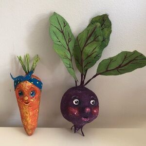 Funny Vegetable hanging decoration .